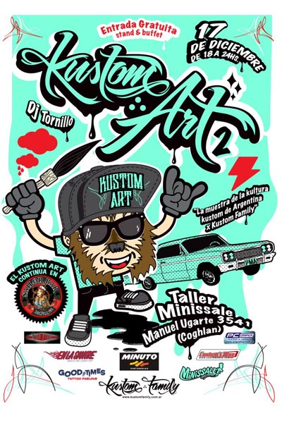 Flyer Kustom Art 2011