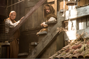 Conleth-Hill-as-Varys-and-Peter-Dinklage-as-Tyrion-Lannister---photo-Helen-SloanHBO