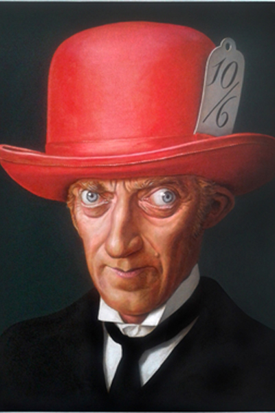 105-Mad-Hatter-by-Alfredo-Sábat--(2015)-oil-con-canvas