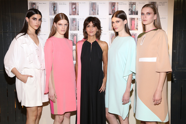 Back-Evangelina-Bomparola-junto-con-la-diseñadora-en-Designers-BA-presentado-por-HSBC.